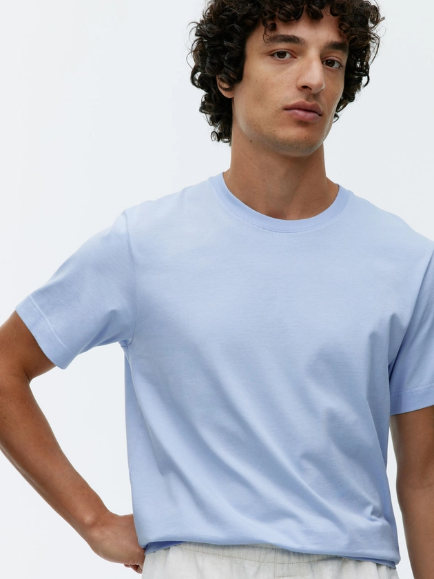 Lightweight T-Shirt - Light Blue - ARKET NL