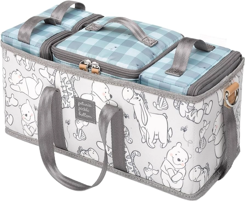 Amazon.com : Petunia Pickle Bottom Inter-Mix Deluxe Kit | Baby Diaper Caddy Organizer | Keep Everything Organized in Diaper Bag, Stroller, or Nursery - Disney's Playful Pooh : Baby