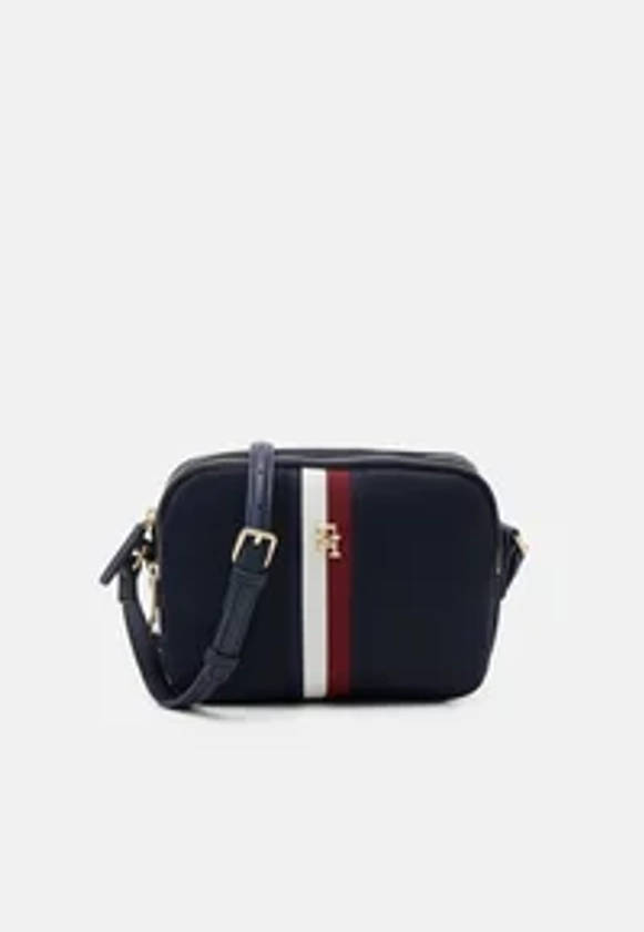 Tommy Hilfiger POPPY CROSSOVER CORP - Sac bandoulière - space blue/bleu marine - ZALANDO.FR