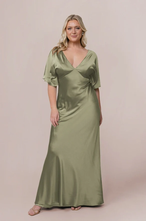 Maya Satin Dress