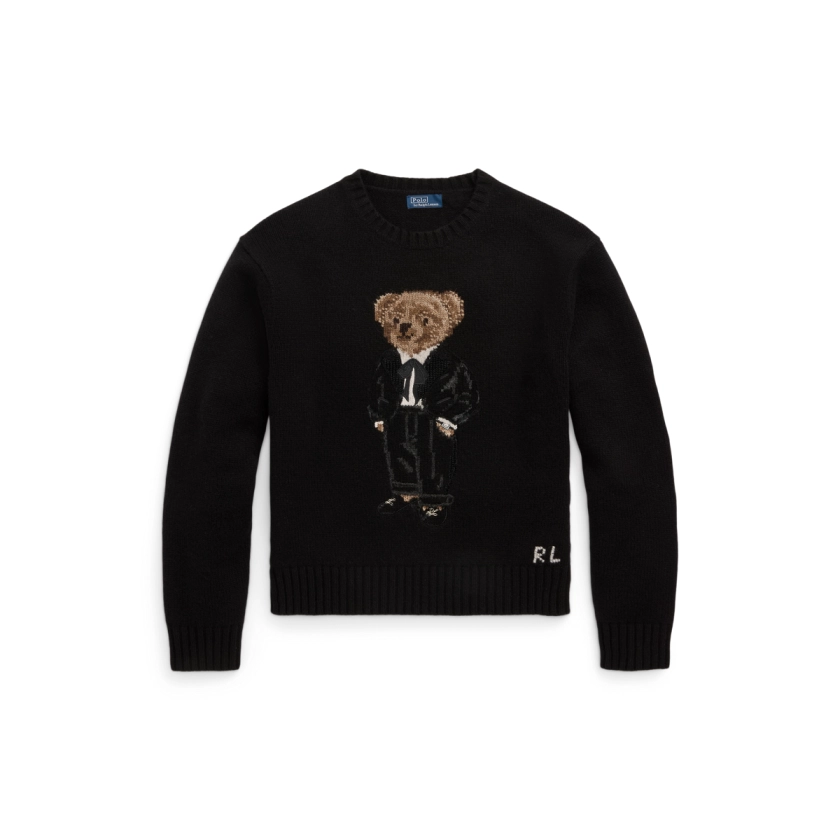 Polo Bear Wool-Cashmere Sweater