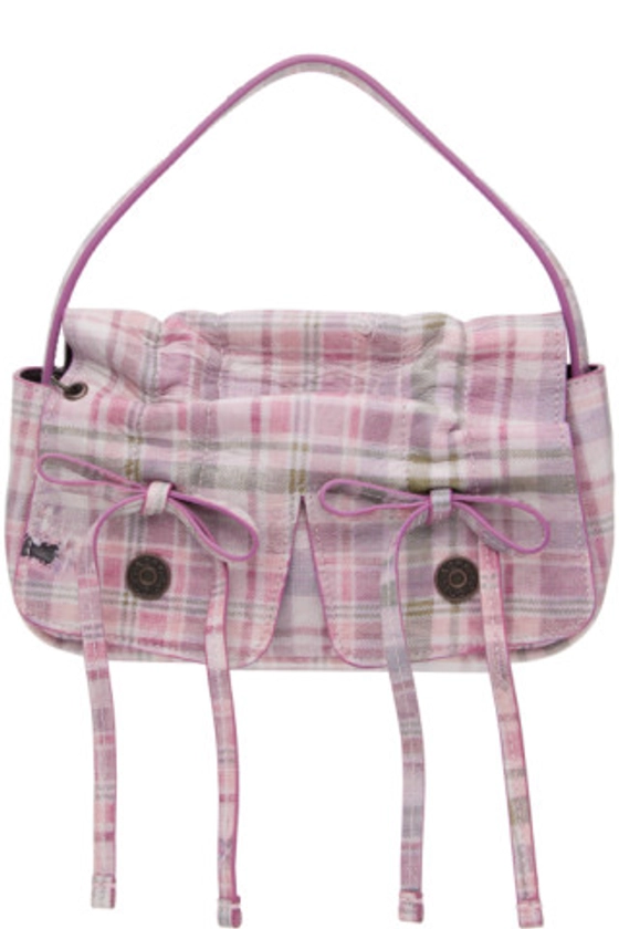 Acne Studios - Pink Multipocket Micro Tea Towel Bag