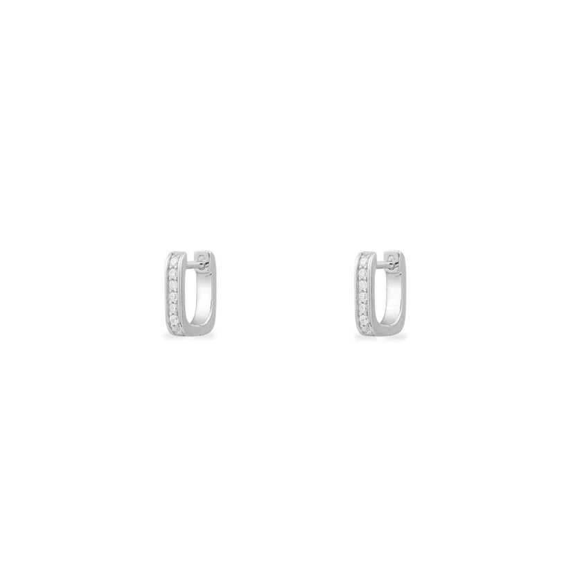 Mini Boucles d'oreilles Rectangle