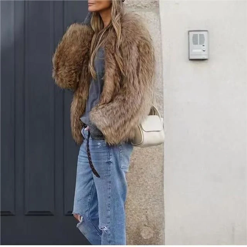 Cece Faux Fur Jacket