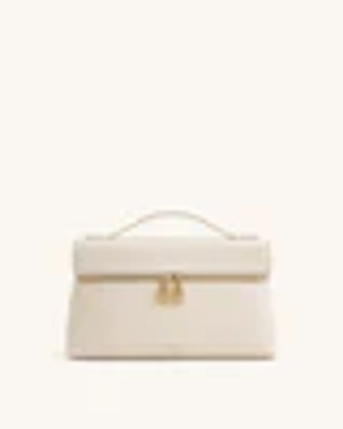 Thea Top Handle Bag - White