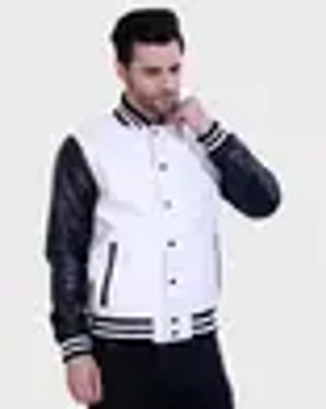 Buy White Jackets & Coats for Men by JUSTANNED Online | Ajio.com