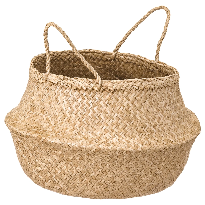 FLÅDIS Basket - seagrass 25 cm