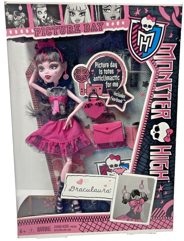 Monster High Doll Draculaura Picture Day 2012 Mattel Y4310 New In Box