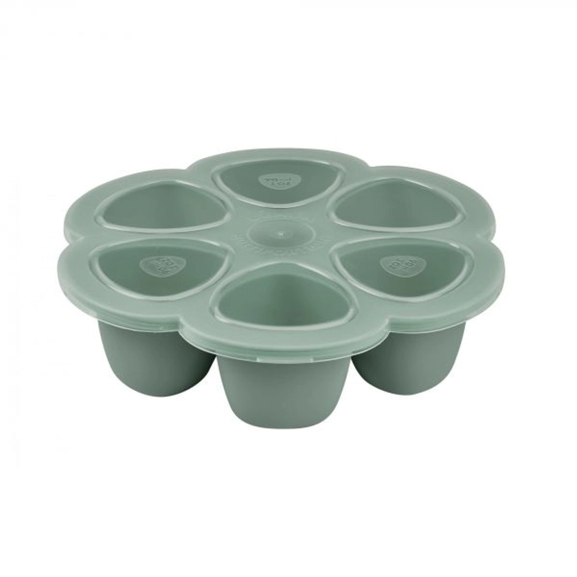 Multiportions silicone 6 x 90 ml vert sauge