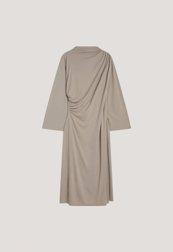 Draped Jersey Dress | Cashmere