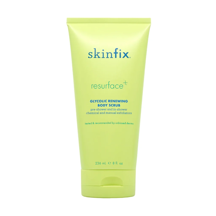 Glycolic Body Scrub to Exfoliate Rough & Bumpy Skin