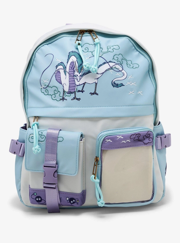 Studio Ghibli Haku Dragon Multi-Pocket Backpack - BoxLunch Exclusive