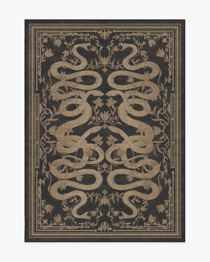 Martyn Lawrence Bullard Sumaya Soft Black Tufted Rug | Ruggable