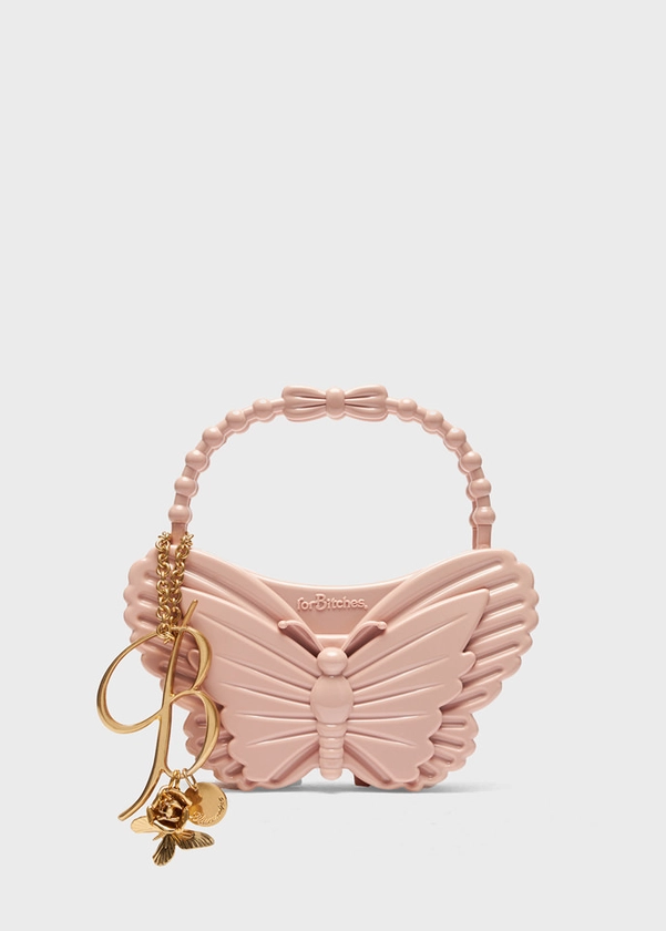 BUTTERFLY-SHAPED BAG DESIGNED IN COLLABORATION WITH FORBITCHES | Bl