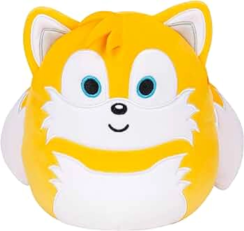 Squishmallows Original 10-Inch Sega Tails Medium-sized Ultrasoft Plush, Shadow