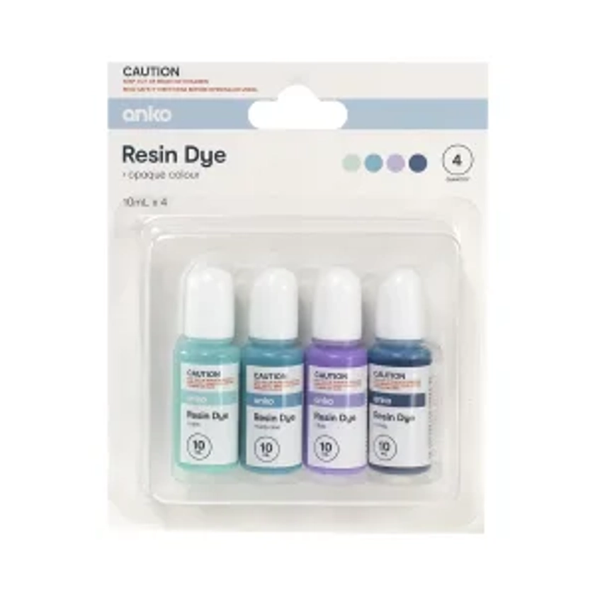 4 Pack Resin Dye - Cool