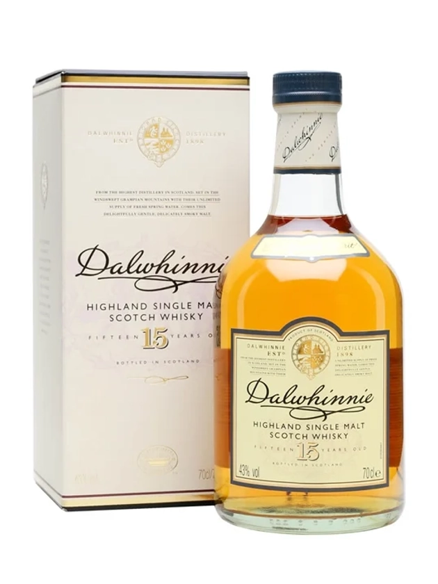 Dalwhinnie 15 Year Old Scotch Whisky : The Whisky Exchange