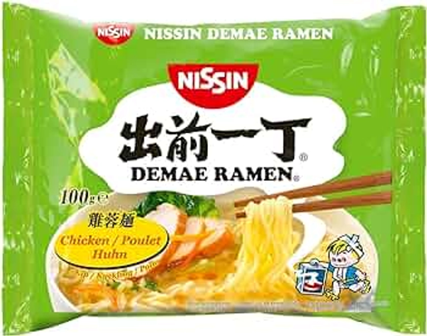 NISSIN Chicken Flavour Instant Noodles 100 g (Pack of 30)
