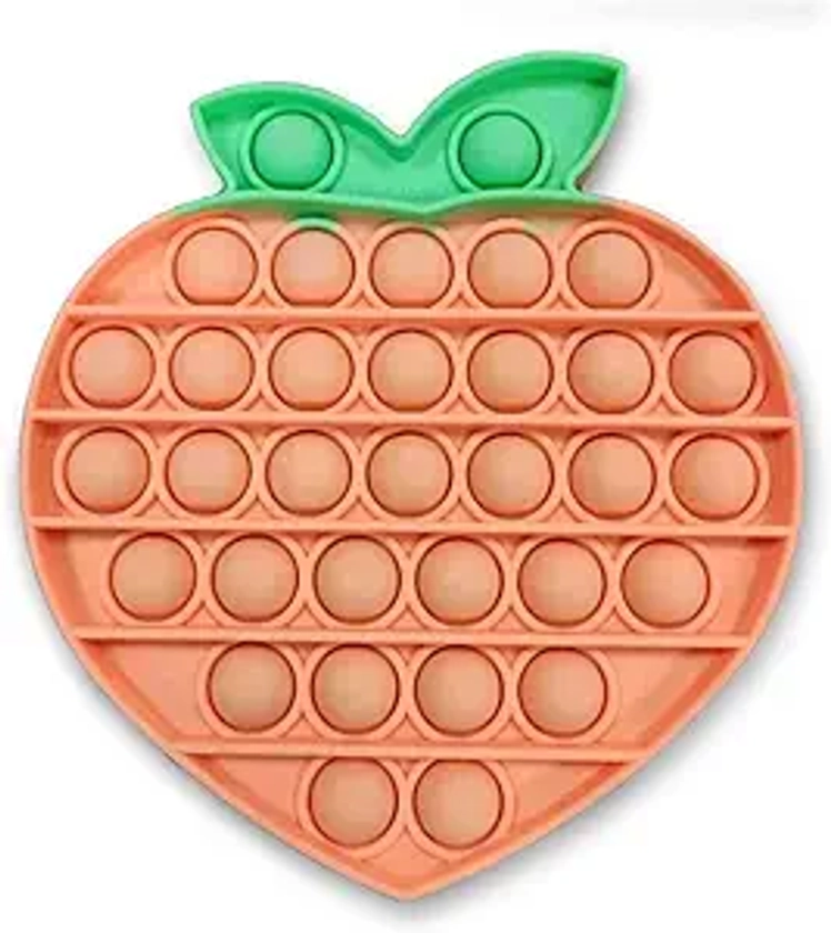 OMG Pop Dimple Fidgety Toy - Peach - Ultimate Stress Reliever for All Ages