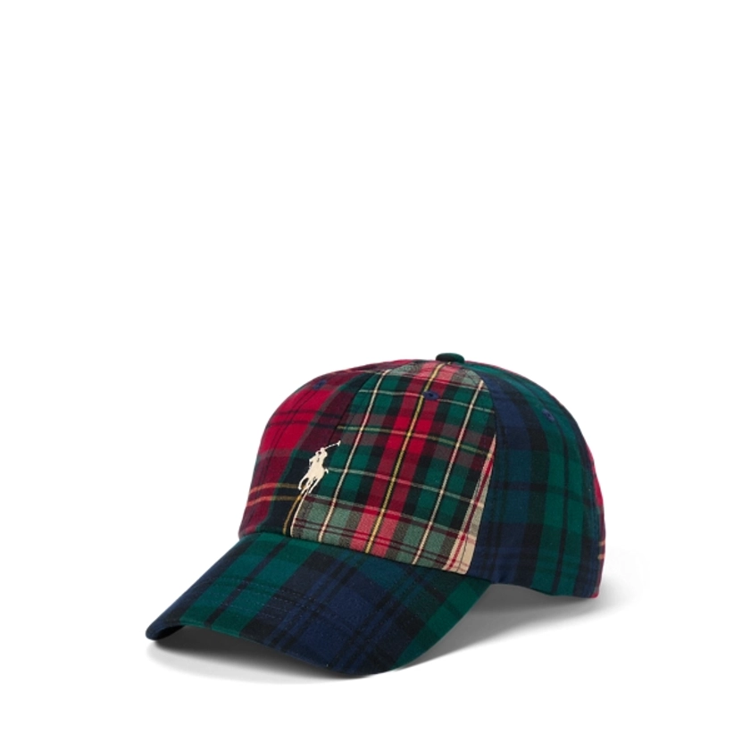 Casquette de baseball écossaise Oxford pour homme | Ralph Lauren® FR