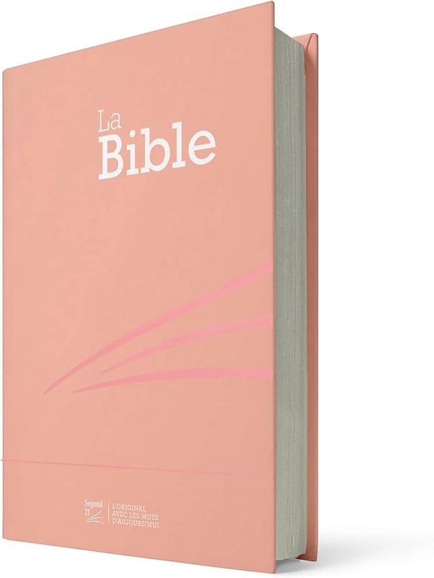 Amazon.fr - Bible Segond 21 compacte : couverture rigide skivertex rose guimauve - Société biblique de Genève - Livres