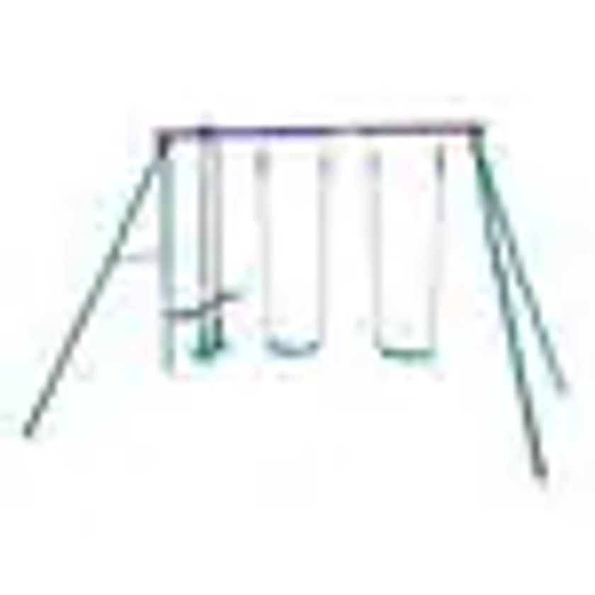 Jupiter Double Swing & Glider Set - Purple/Teal