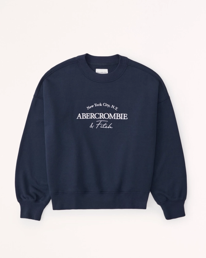 Women's Logo Classic Sunday Crew | Women's Sale | Abercrombie.com