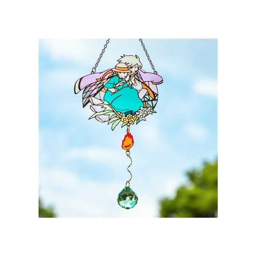 Sun catcher Stained glass Sophie & Hauru - Howl's Moving Castle