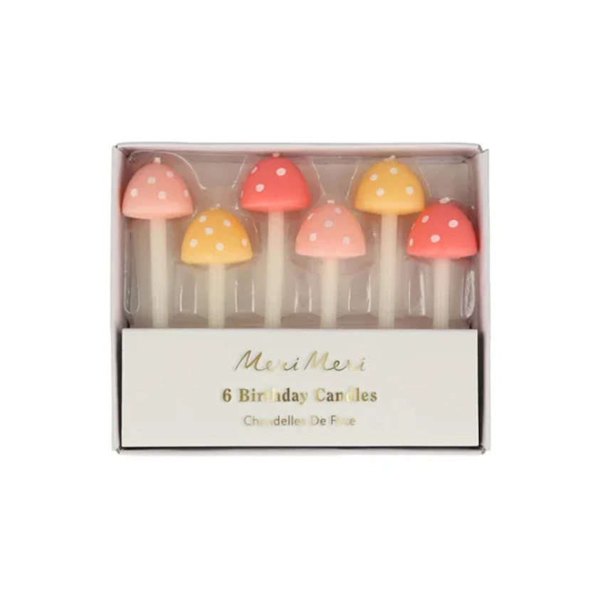 Mushroom Birthday Candles – Play Yaya