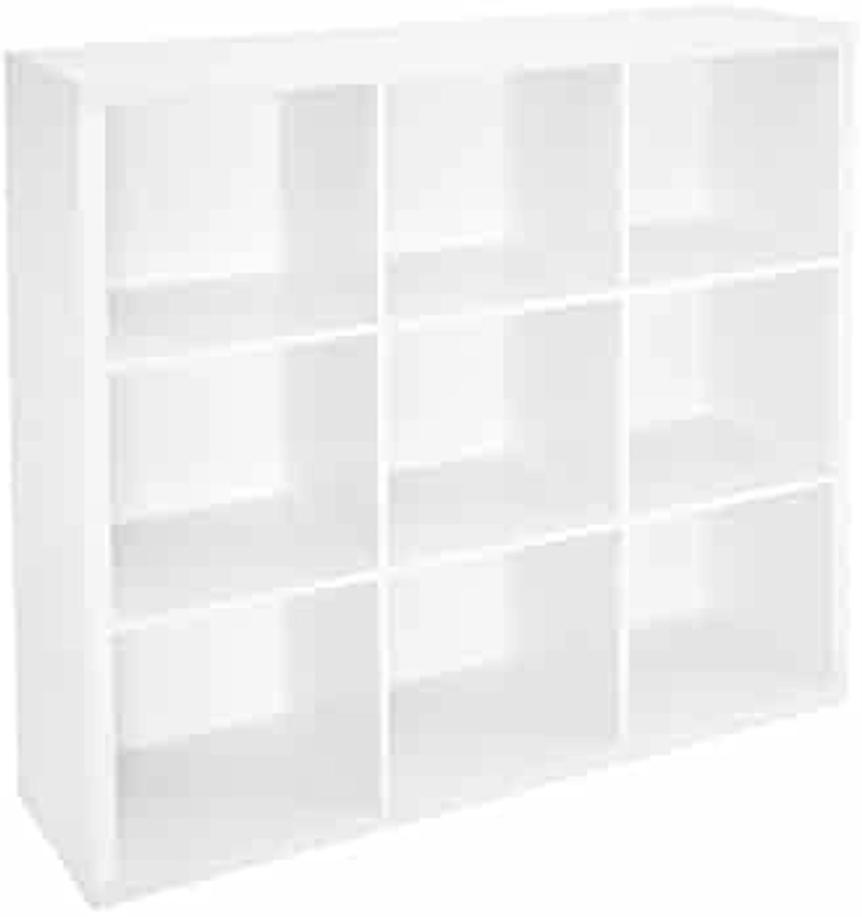 ClosetMaid 1110 9-Cube Storage Organizer, White