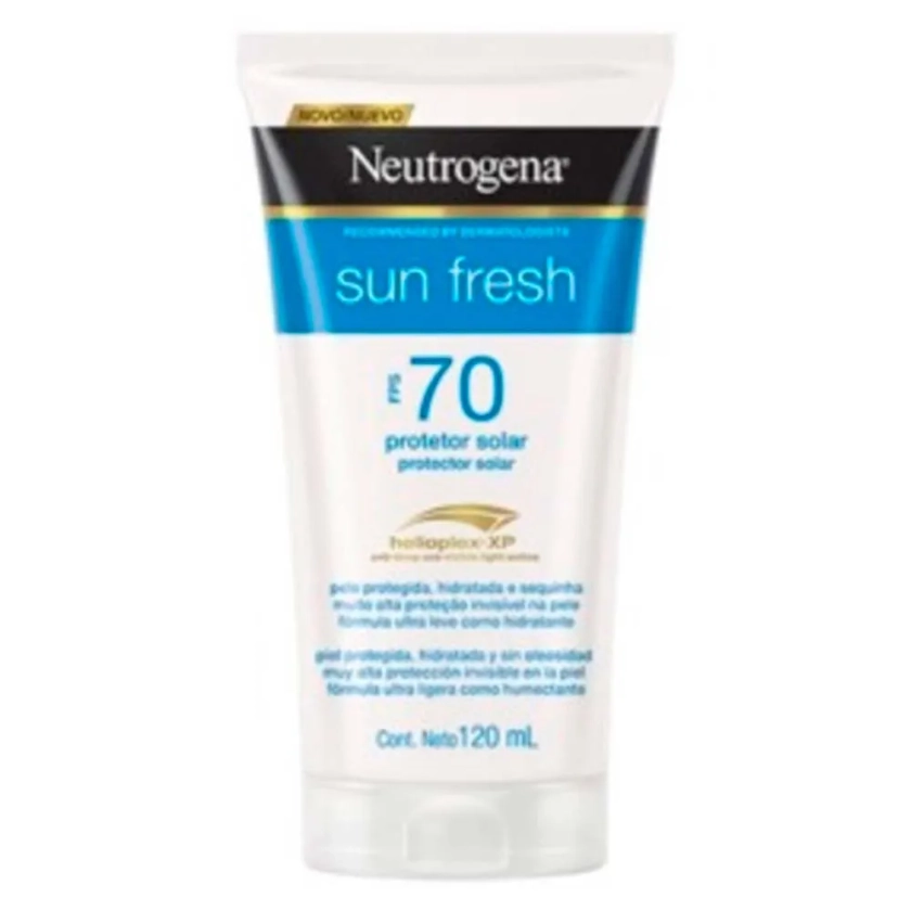 Protetor Solar Neutrogena Sun Fresh FPS70 120ml