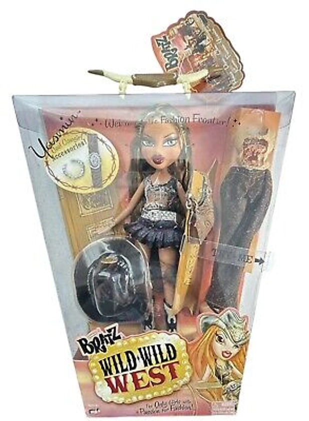 Bratz Doll Wild Wild West Yasmin MGA Entertainment 2005 Fashion Doll New Sealed