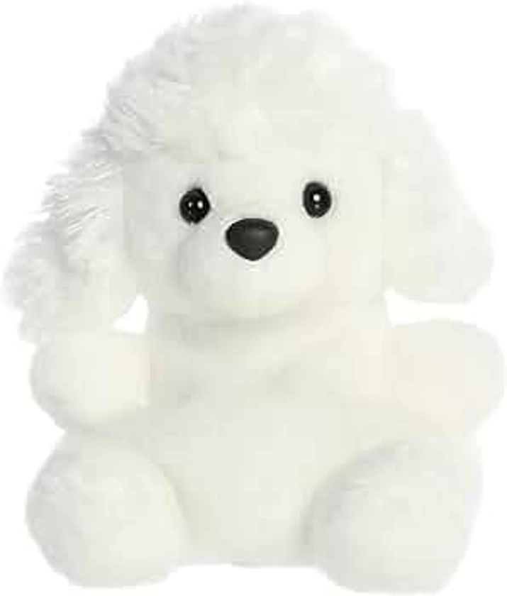 Aurora® Adorable Palm Pals™ Lulu Poodle™ Stuffed Animal - Pocket-Sized Play - Collectable Fun - White 5 Inches