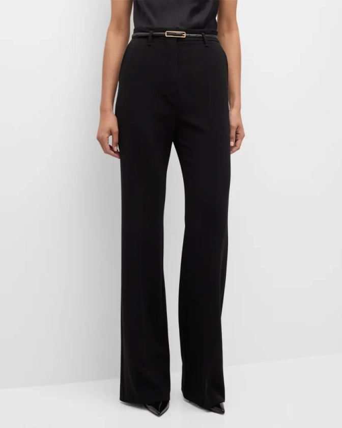 Sale High-Rise Flare-Leg Pants