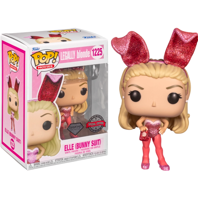 Legally Blonde - Elle in Bunny Suit Diamond Glitter Pop! Vinyl Figure