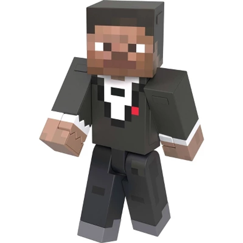 Minecraft Tuxedo Steve Diamond Level Action Figure