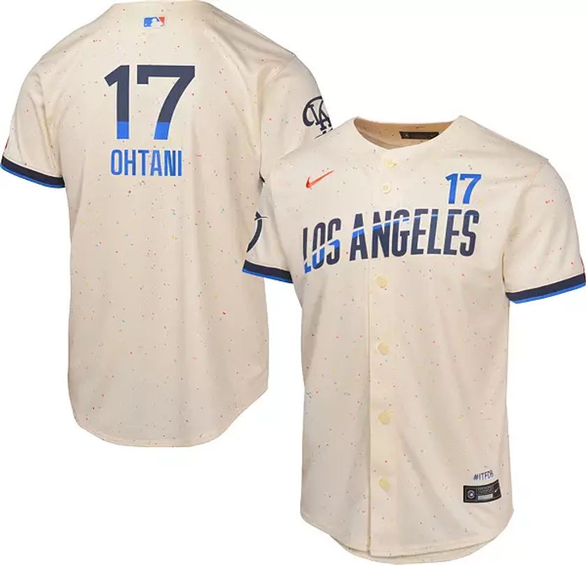 Nike Youth Los Angeles Dodgers 2024 City Connect Shohei Ohtani #17 Limited Vapor Jersey