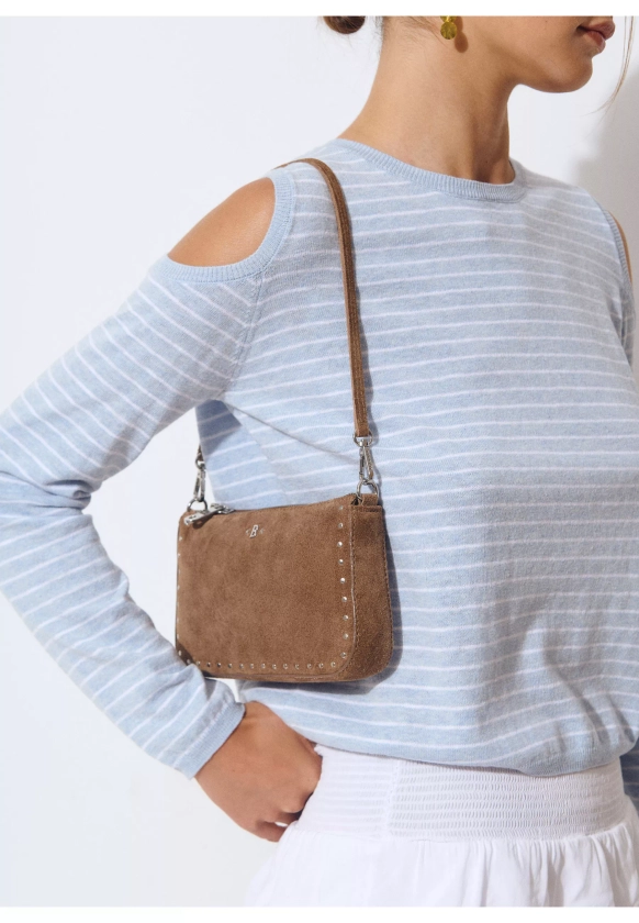 Sac clous cuir | BROWNIE