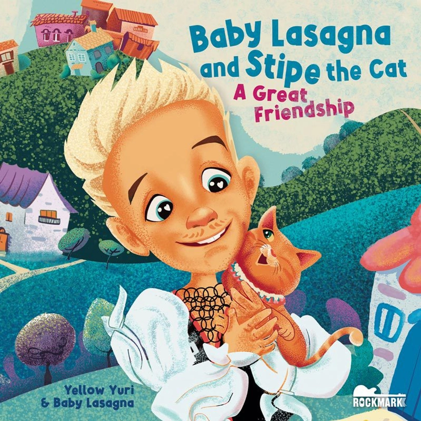 Picture Book Baby Lasagna and Stipe the Cat - a great friendship