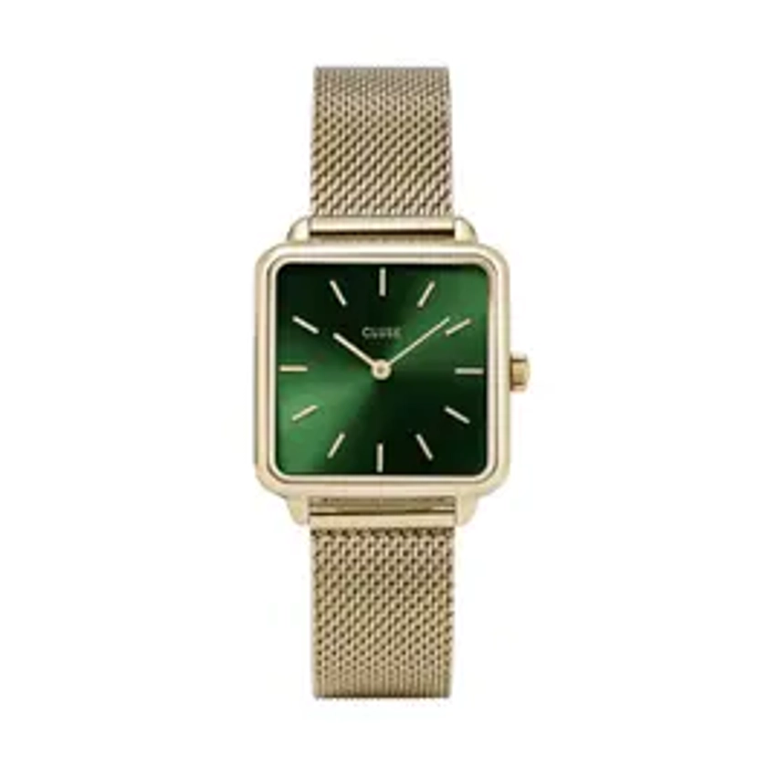 Montre quartz Femme La Tétragone Vert