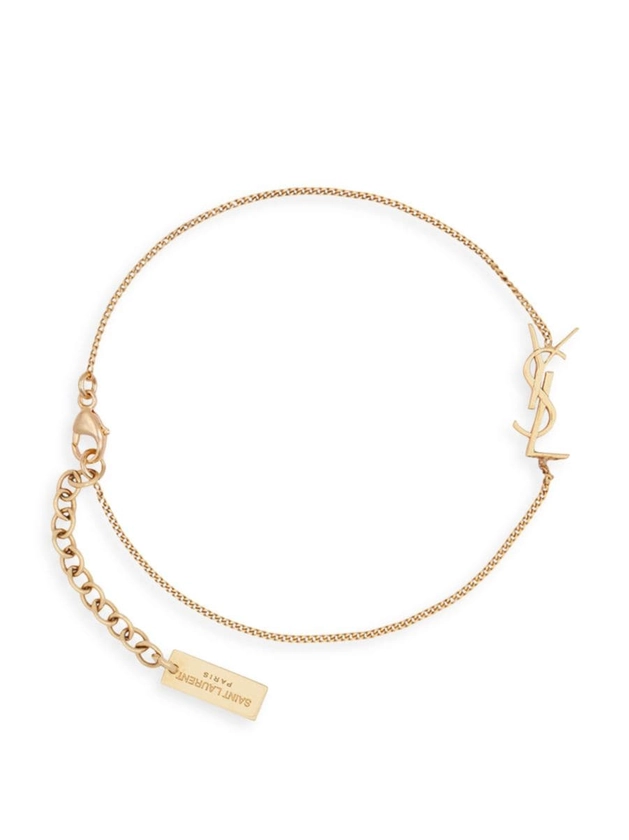 Shop Saint Laurent Opyum Charm Bracelet In Gold Brass | Saks Fifth Avenue