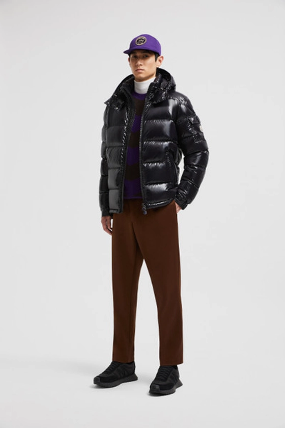 Doudoune courte Moncler Maya Noir - Doudounes courtes Homme | Moncler FR