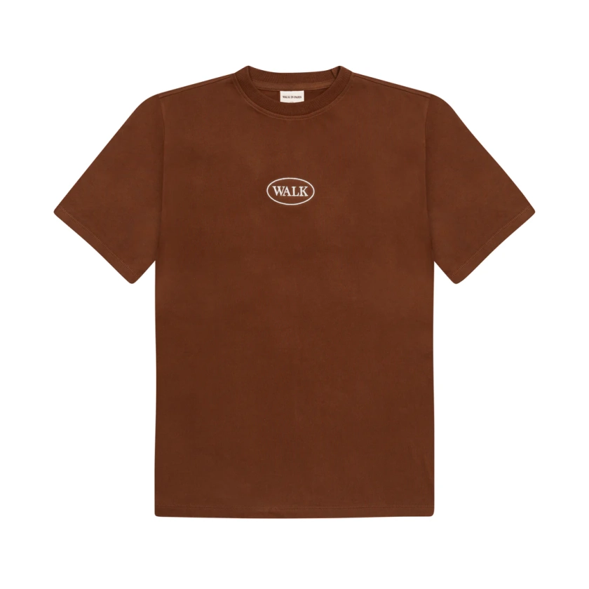 Le t-shirt classique marron