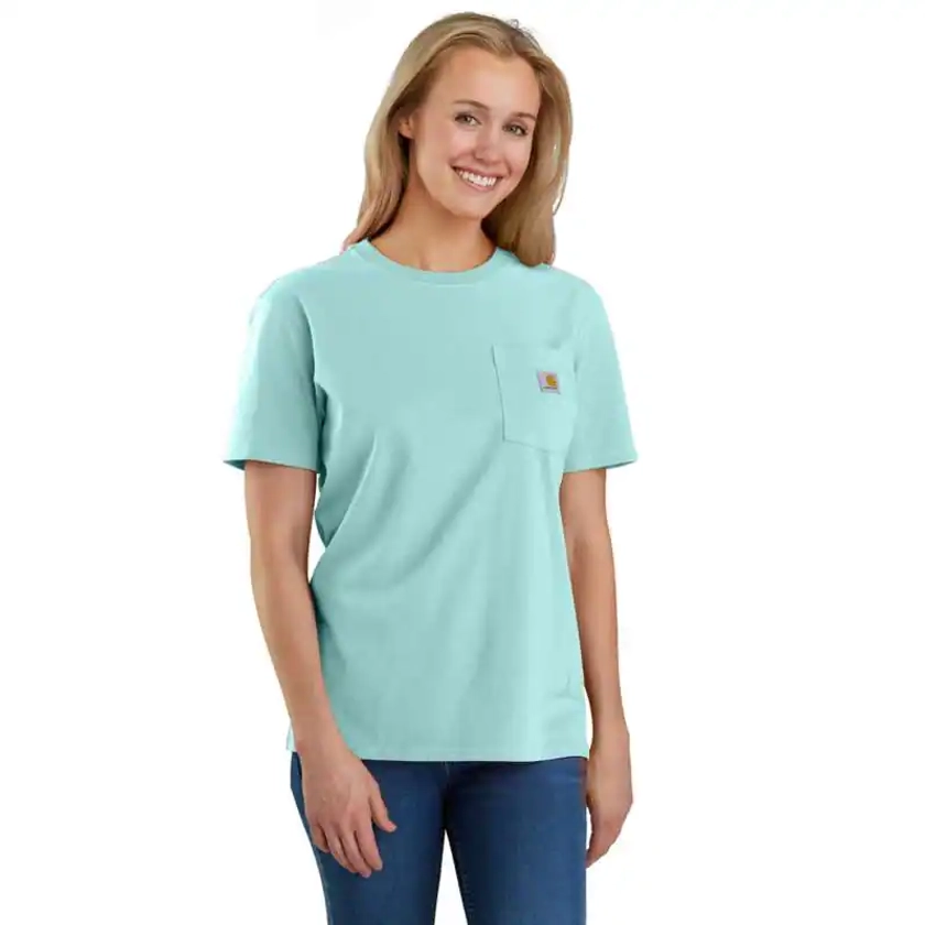 Women's Loose Fit Heavyweight Short-Sleeve Pocket T-Shirt | REG | Carhartt