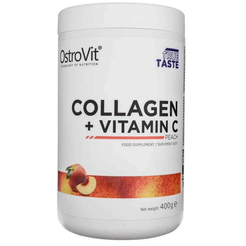 Ostrovit Collagène + Vitamine C, pêche 400 g | Medpak