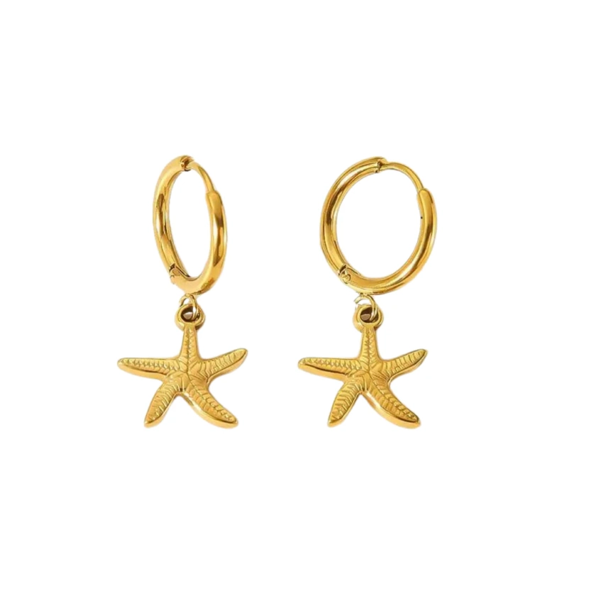 Earrings starfish