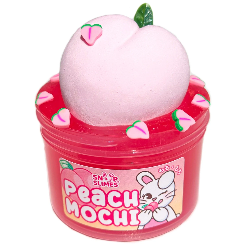 Peach Mochi Slime | Snoopslimes