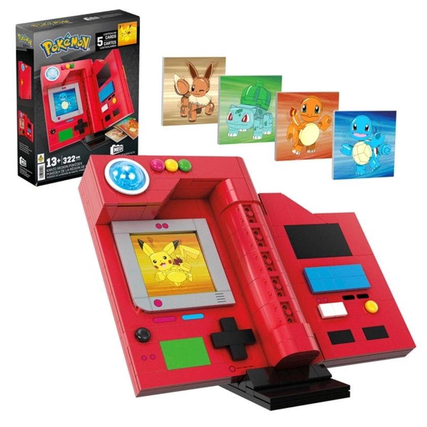 Mega Pokémon Kanto Region Pokédex Set | Smyths Toys UK