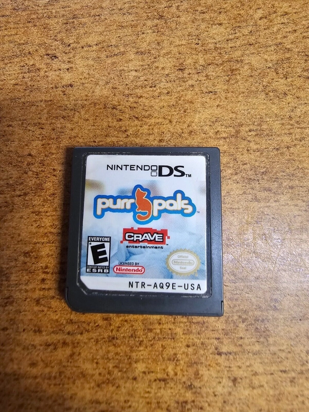 Purr Pals (Nintendo DS, 2007)(TESTED)