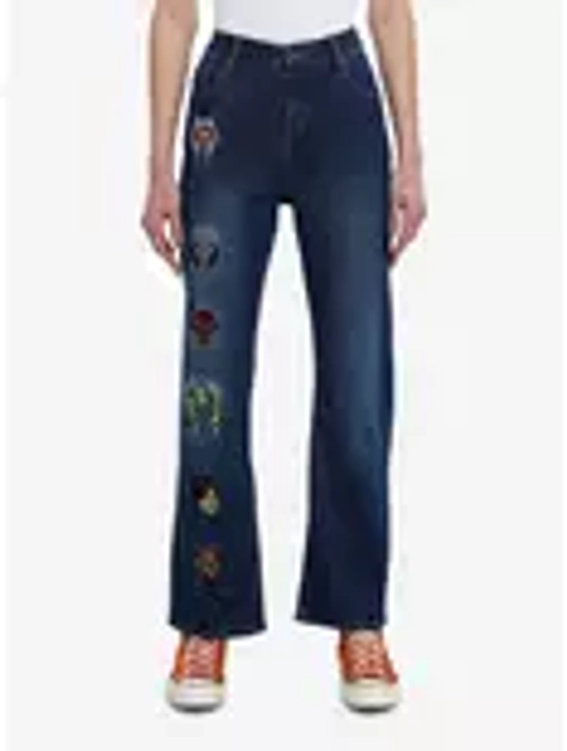 Her Universe Star Wars Rebels Faces Vintage Fit Denim Pants Her Universe Exclusive | Her Universe